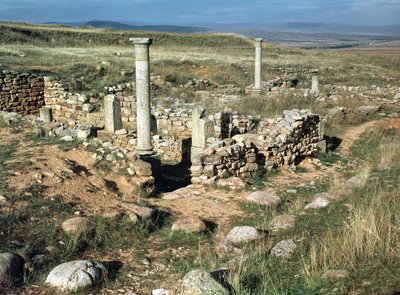 Ruin of a House in the Iberian City Conquered by Scipio Aemilianus in 133 BC by Iberian
